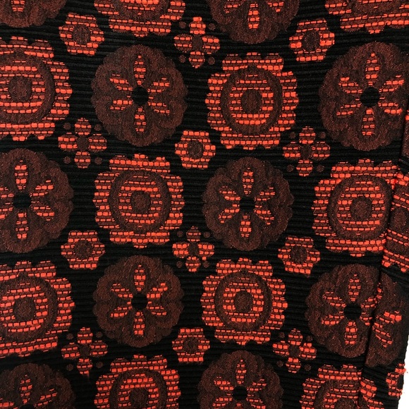 Boden geometric burnt orange/red pants. - Picture 3 of 6